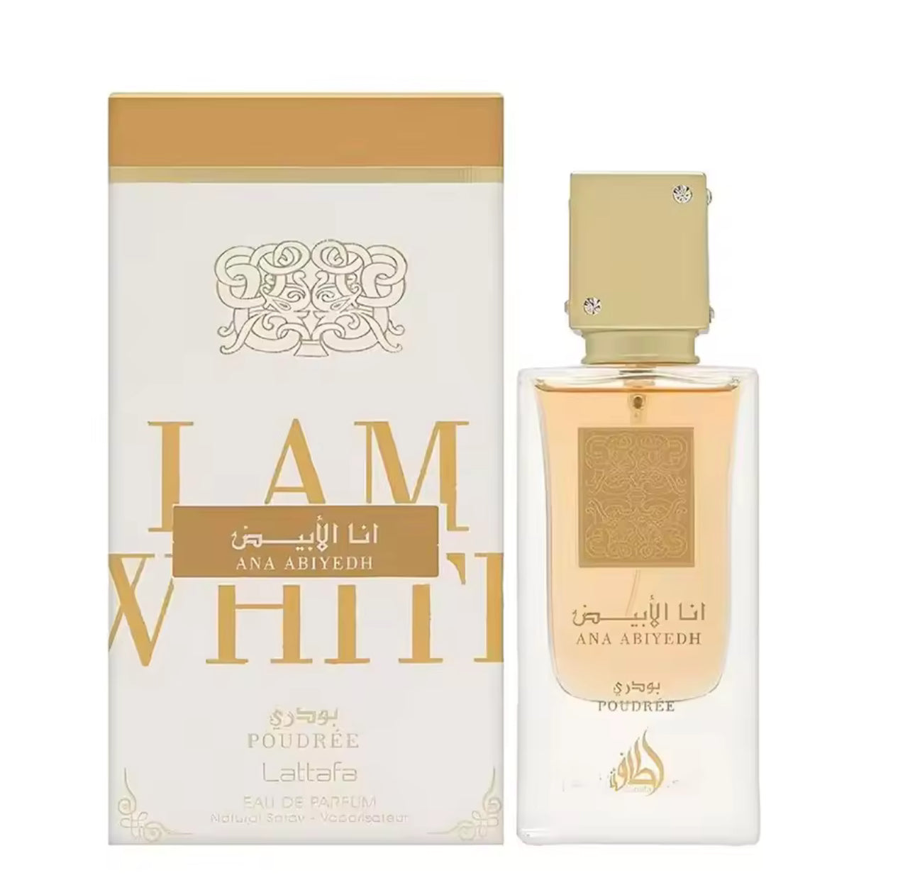 Ana Abiyedh Poudrée Lattafa 60 ML